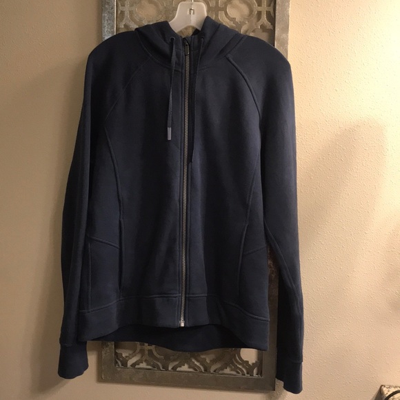 lululemon athletica Tops - Lululemon: Navy Blue Sweatshirt, Size: 10